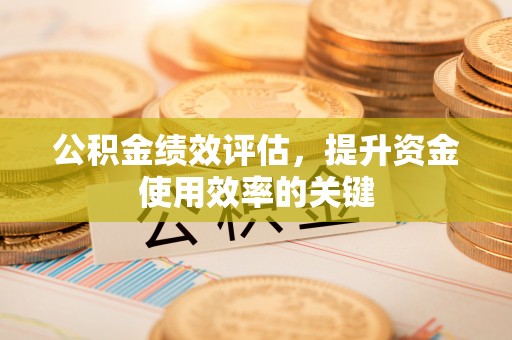九台公积金绩效评估，提升资金使用效率的关键
