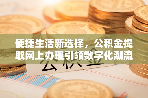 九台便捷生活新选择，公积金提取网上办理引领数字化潮流