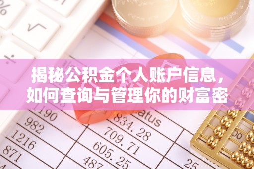 九台揭秘公积金个人账户信息，如何查询与管理你的财富密码
