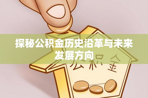 九台探秘公积金历史沿革与未来发展方向