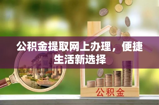 九台公积金提取网上办理，便捷生活新选择