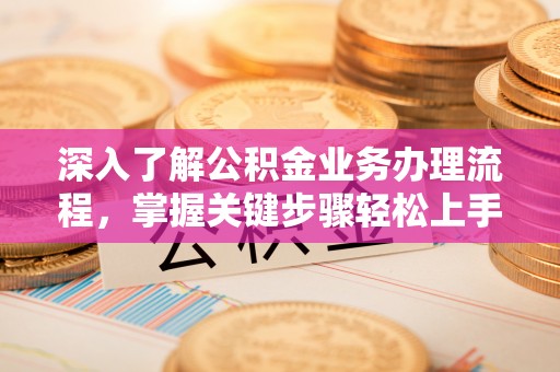 九台深入了解公积金业务办理流程，掌握关键步骤轻松上手