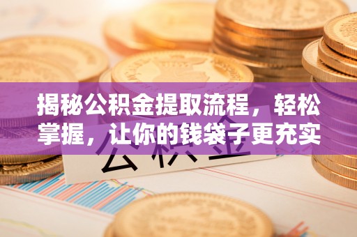 九台揭秘公积金提取流程，轻松掌握，让你的钱袋子更充实
