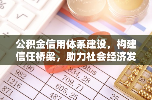 九台公积金信用体系建设，构建信任桥梁，助力社会经济发展