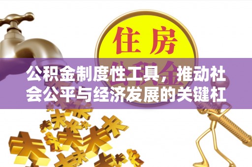 九台公积金制度性工具，推动社会公平与经济发展的关键杠杆