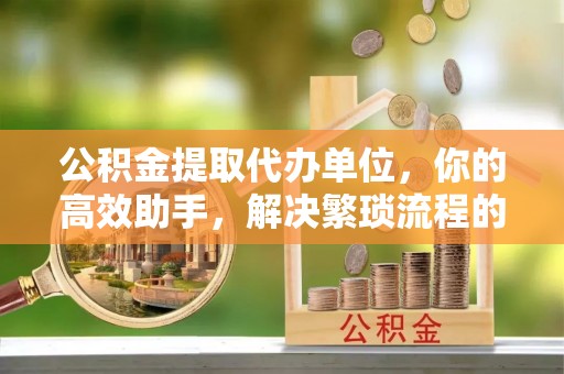 九台公积金提取代办单位，你的高效助手，解决繁琐流程的不二之选